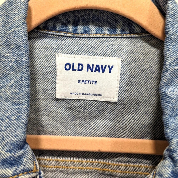 Cropped Jean Jacket Petite - Picture 6 of 8